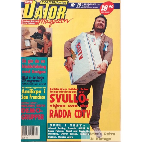 Nya Dator Magazin - C64/128/Amiga - 1991 - Nr. 19