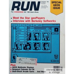 Run - The Commodore 64 / 128 User's Guide - 1989 - September - Special GEOS Issue