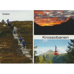 Solstien - Krossobanen - Telemark - Postkort