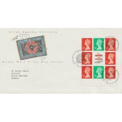 Agatha Christie - UK First Day Cover - 1991 Royal Mail