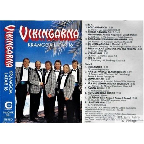 Vikingarna- Kramgoa Låtar 16