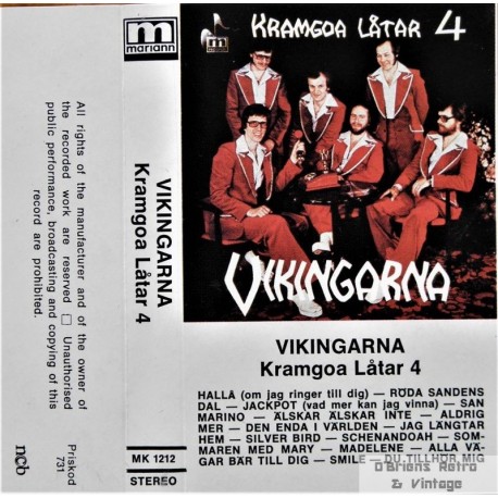 Vikingarna- Kramgoa Låtar 4