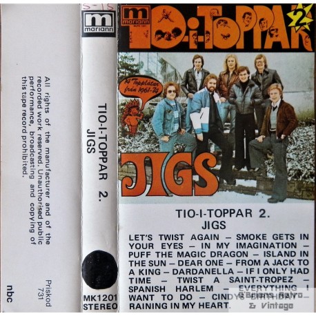Jigs: Tio-I-Toppar 2 (kassett)