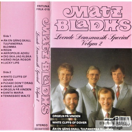 Matz Bladhs: Leende Dansmusik Special Volym 2 (kassett)