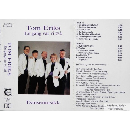 Tom Eriks- En gång var vi två
