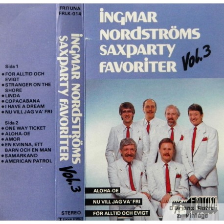 Ingmar Nordströms Saxparty Favoriter Vol 3
