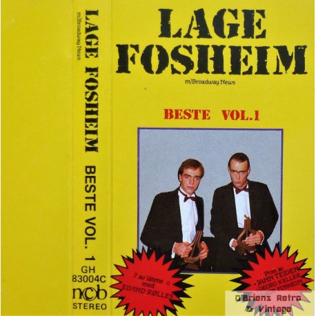 Lage Fosheim & Eivind Rølles m/Broadway News - Beste Vol 1 - Kassett