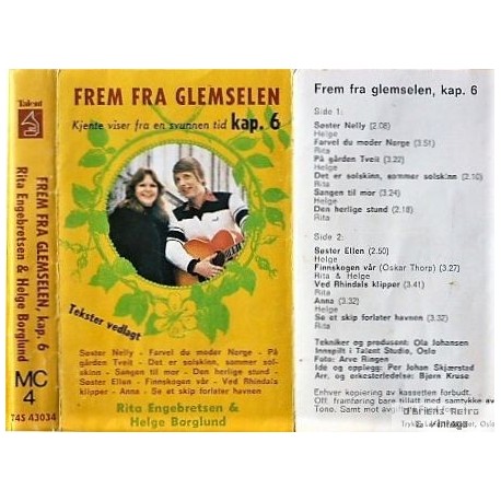 Frem fra glemselen- Kap. 6