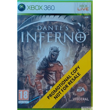 Dantes Inferno - EA - Promotional Copy - Nytt og innplastet - Xbox 360