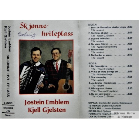 Skjønne hvileplass- Jostein og Kjell