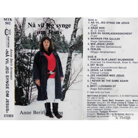 Anne Berit- Nå vil jeg synge om Jesus