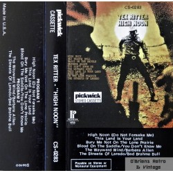 Tex Ritter: High Noon (kassett)
