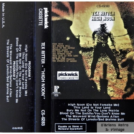 Tex Ritter: High Noon (kassett)
