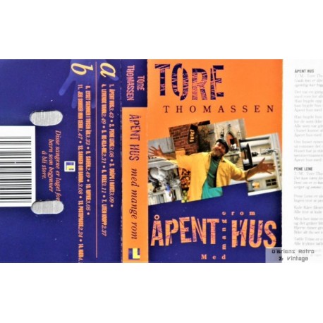 Tore Thomassen- Åpent hus med mange rom