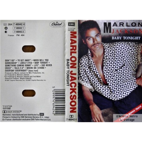 Marlon Jackson- Baby Tonight