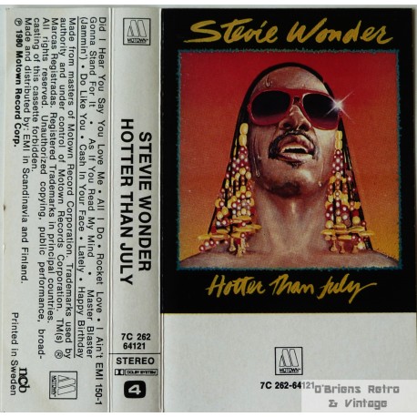 Stevie Wonder- Hotter Than July