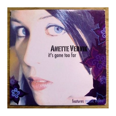 Anette Vedvik: It's Gone Too Far