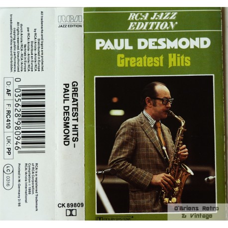 Paul Desmond- Greatest Hits