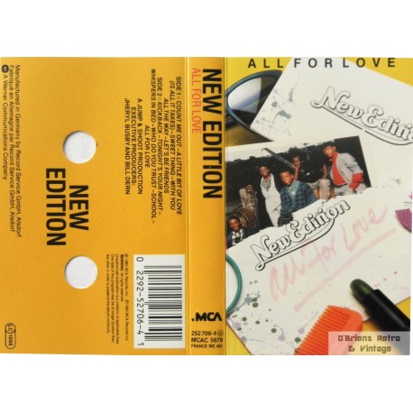 New Edition- All Fot Love