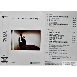 Chris Rea: Water Sign (kassett)