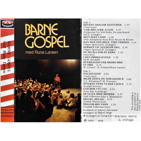 Barnegospel med Rune Larsen