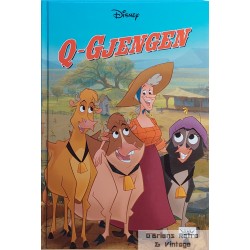 Disney- Q- Gjengen- Bok med CD