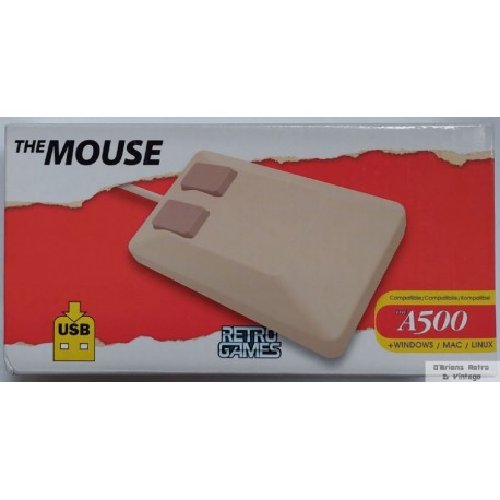 The MOUSE for The A500 Mini - USB - Også til PC og Mac