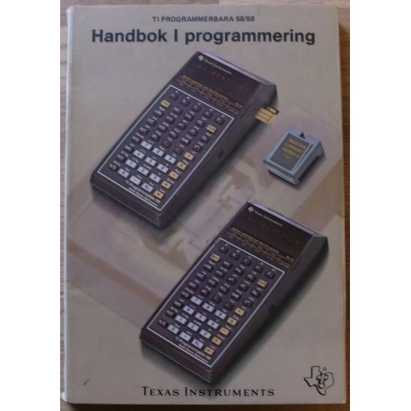 Texas Instruments: Handbok i programmering