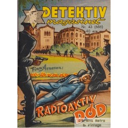 Detektiv-Magasinet - Nr. 43 (686) - 1954 - Radioaktiv død