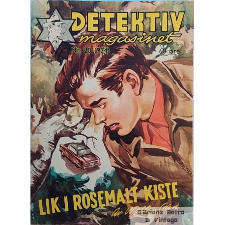 Detektiv-Magasinet - Nr. 20 (974) - 1960 - Lik i rosemalt kiste