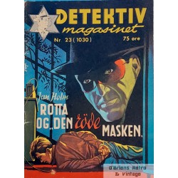 Detektiv-Magasinet - Nr. 23 (1030) - 1961 - Rotta og den røde masken