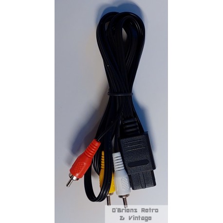 Composite TV-ledning til Nintendo 64 - SNES - GameCube