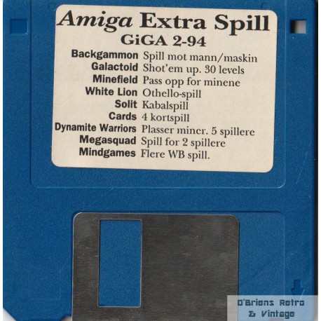 Vedleggsdiskett til Giga - Nr. 2 - 1994 - Amiga