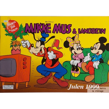 Mikke Mus & Langbein - Julen 1999 - Julehefte