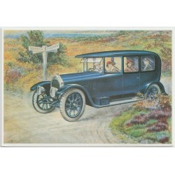 The Open Road - Advertisement for Humber - Postkort