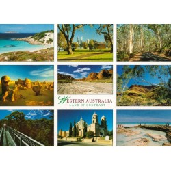 Western Australia - Land of Contrast - Postkort