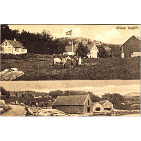 Meling i Høgsfjord - Ryfylke - Rogaland - Postkort