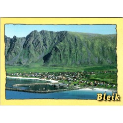 Bleik - Nordland - Oversiktsbilde - Postkort