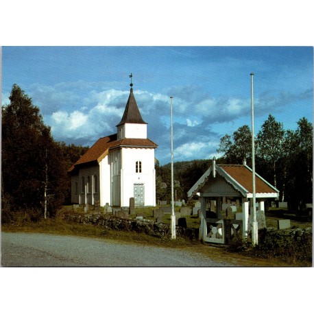 Høydalsmo kyrkje - Telemark - Postkort