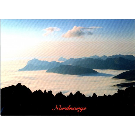 Nord-Norge - Senja - Kvænan i forgrunnen - Postkort