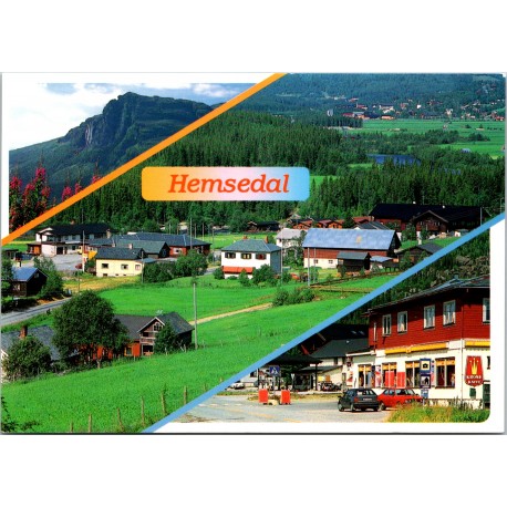Hemsedal - Flere motiver - Postkort
