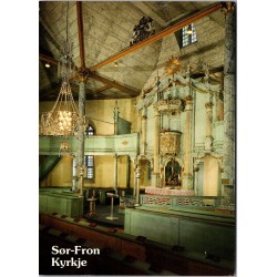 Sør-Fron Kyrkje - Interiør - Postkort