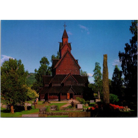Heddal stavkyrkje - Telemark - Postkort
