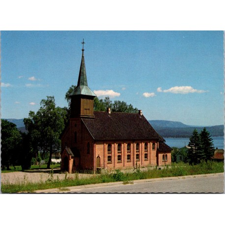 Holla kirke - Ulefoss - Telemark - Postkort