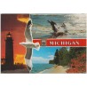 Michigan - Flere motiv - USA - Postkort