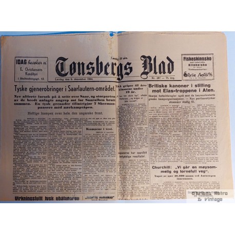 Tønsbergs Blad - 1944 - 9. desember
