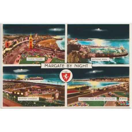 Margate by Night - Kent - England - Postkort