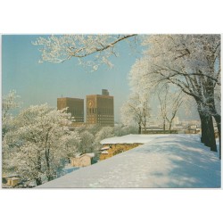 Oslo - Rådhuset om vinteren - Postkort