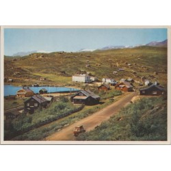 Ustaoset stasjon - Bergensbanen - Postkort