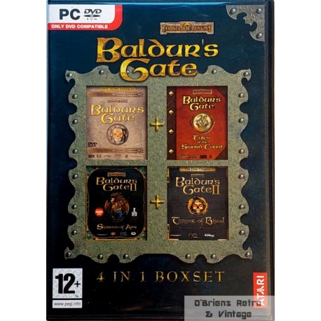 Baldurs Gate - 4 in 1 Box Set - Atari - PC
